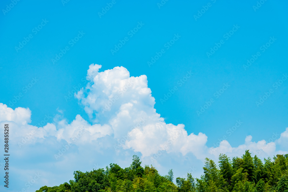 Obraz premium 青空と雲