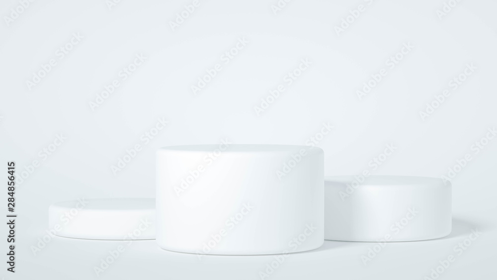 Minimalism abstract background, pedestal. 3d illustration, 3d rendering. Minimalism abstract background, pedestal. 3d illustration, 3d rendering.