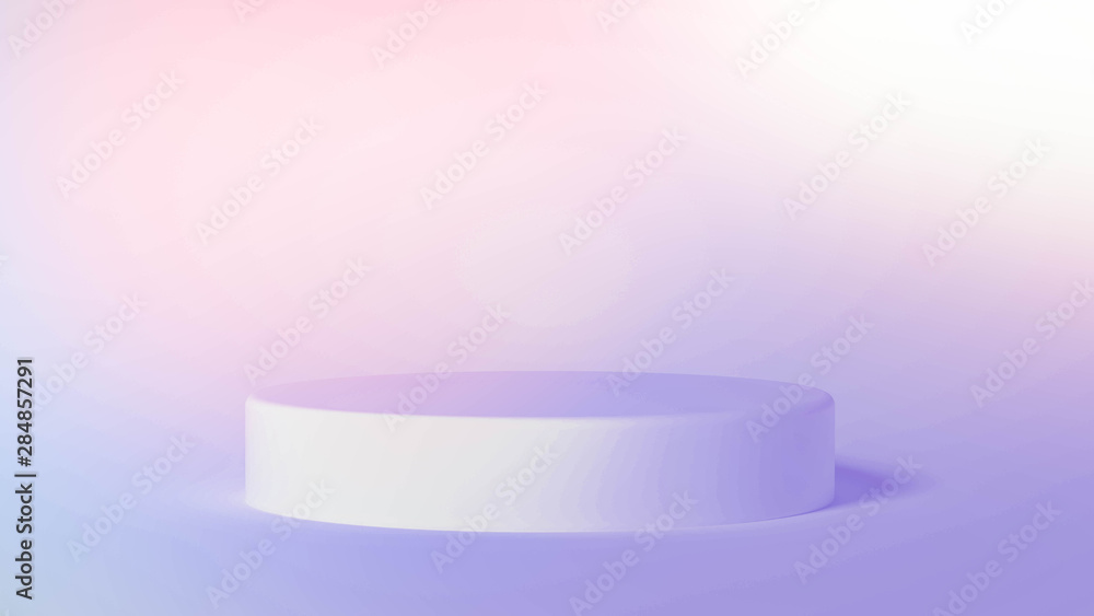 Minimalism abstract background, pedestal. 3d illustration, 3d rendering. Minimalism abstract background, pedestal. 3d illustration, 3d rendering.