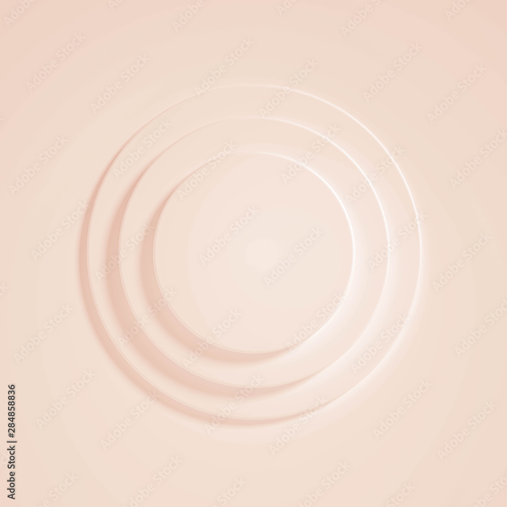 Obraz premium Minimalism abstract background, pedestal. 3d illustration, 3d rendering.