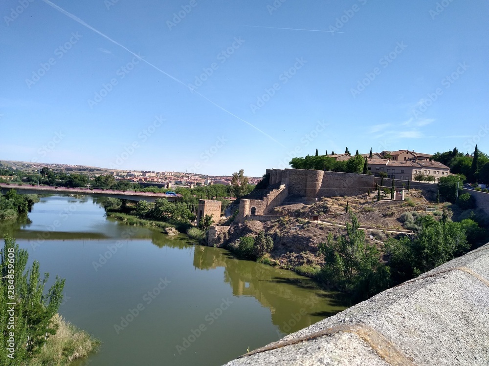 Fototapeta premium bridge over the river