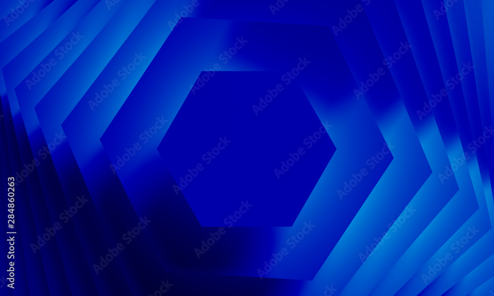 abstract hexagon background as template - 3D Illustration abstract hexagon background as template - 3D Illustration