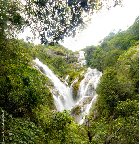 Pitukoo waterfall (Heart Waterfall) at umphang province, Tak, Thailand © Nut