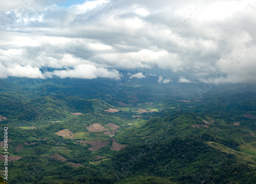 Top view of panorama on the mountain. doi ma muang sam muen, umphang, Tak, Thailand.1