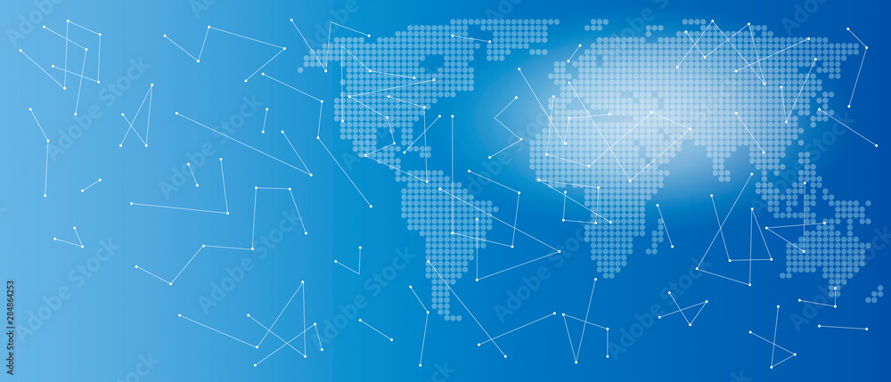 Obraz premium Web concept connection