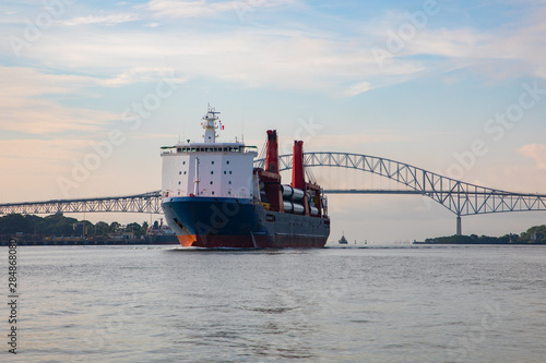 The bridge of the americas is a road bridge which spans the pacific entrance to the panama canal