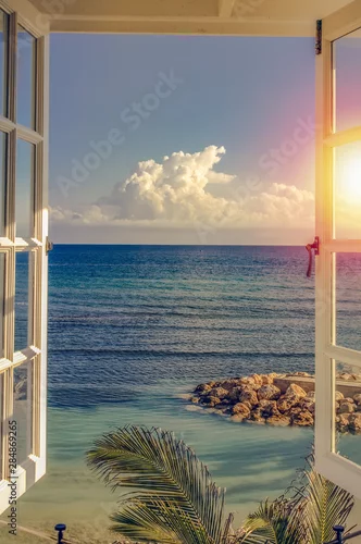 Fototapeta Pokój z widokiem, Jamajka, Karaiby