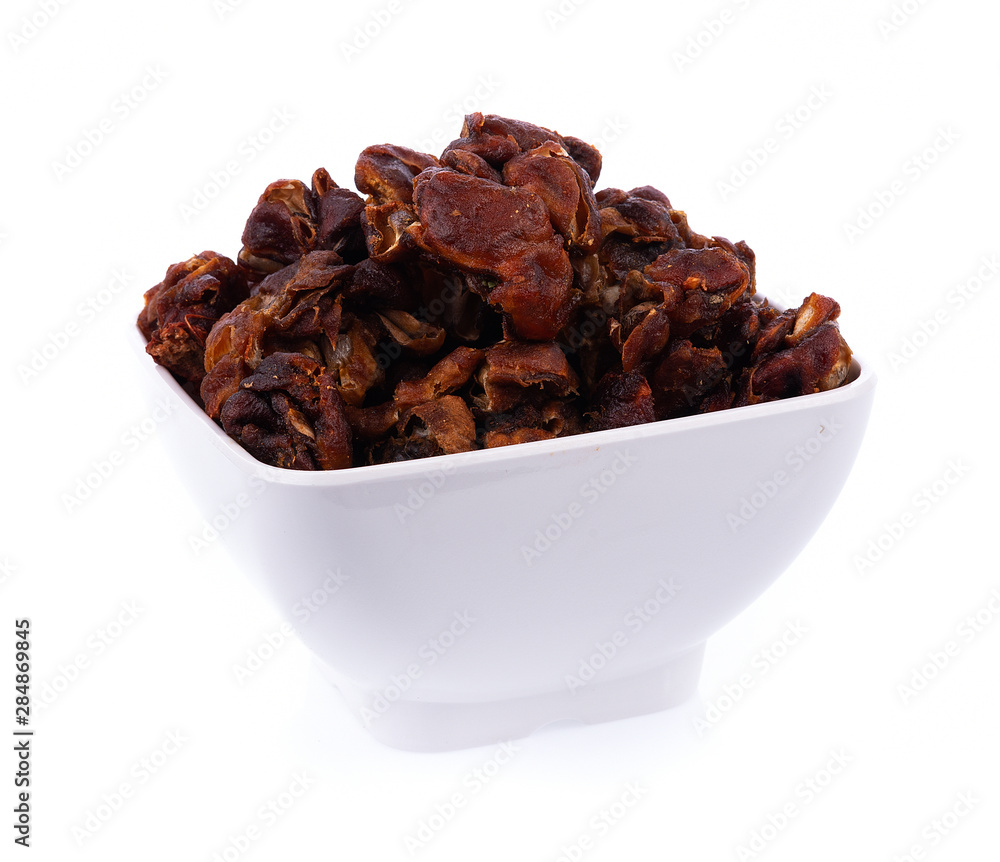 Tamarind isolated on the white background Tamarind isolated on the white background