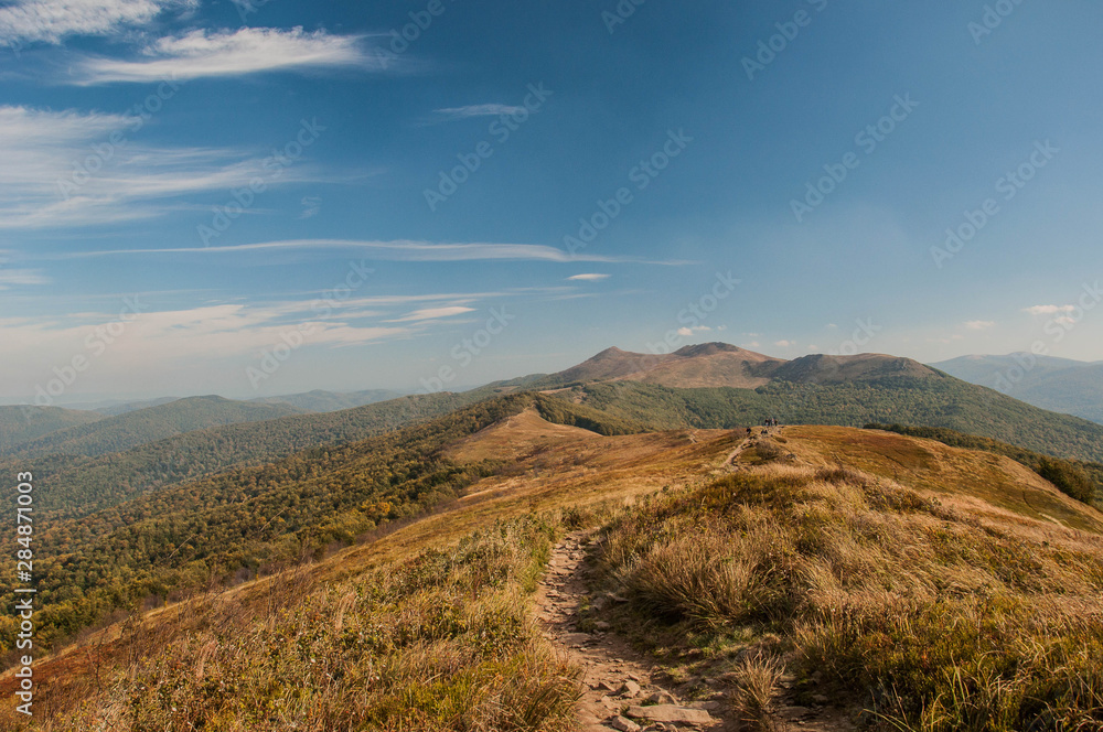 Bieszczady w południowo-wschodniej Polsce