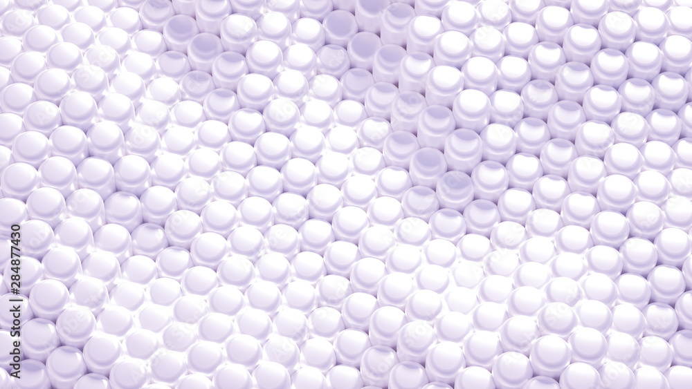 Fototapeta premium Beautiful, luxury, elegant festive bead background. 3d illustration, 3d rendering.