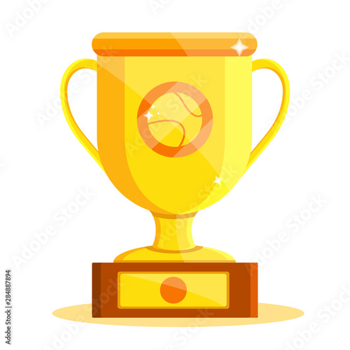 sport tennis trophy