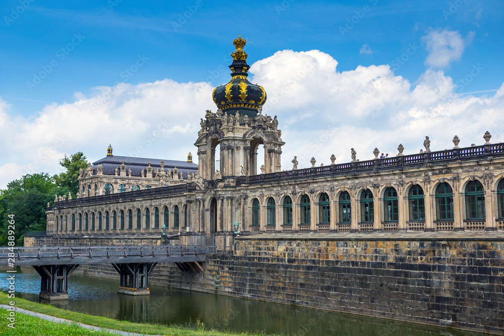 Zwinger Palace,  museum complex and most visited monument in Dresden, Germany