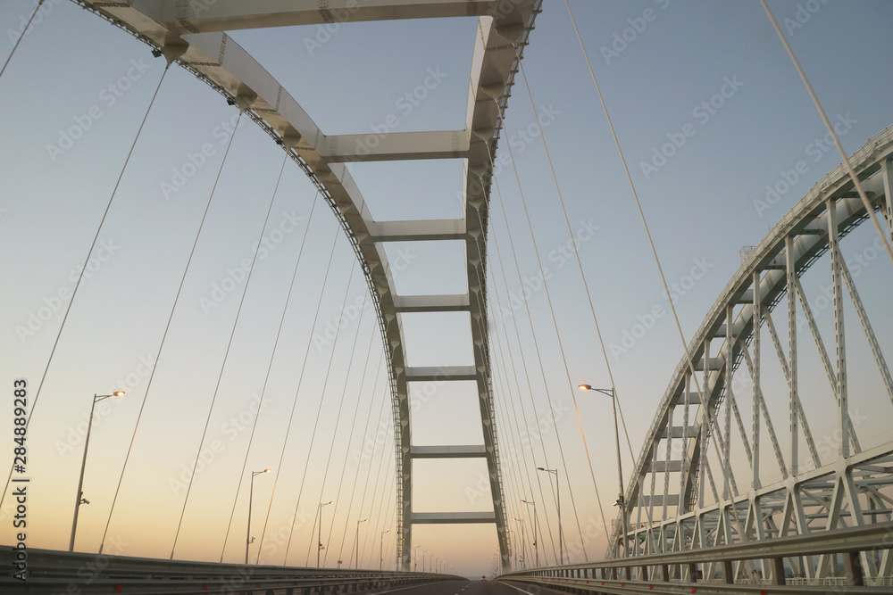 Naklejka premium Crimean bridge