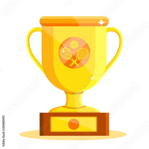 sport tennis trophy