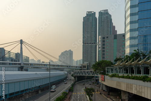 Canvas Print Hongkong