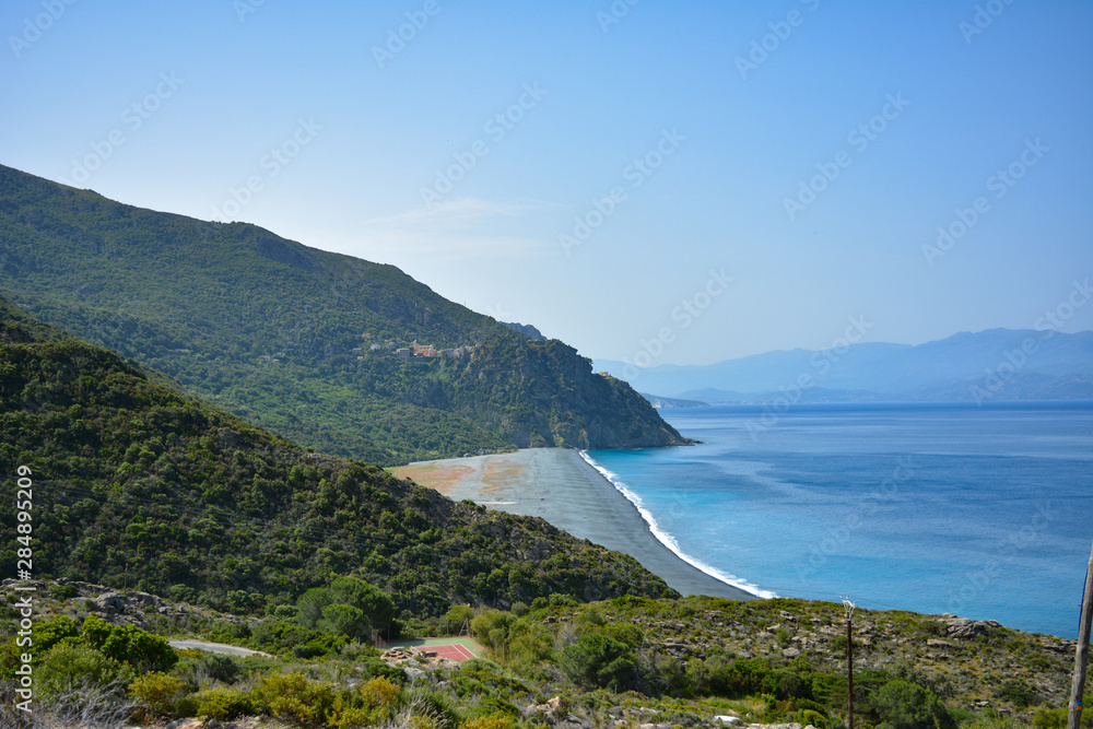 Spiaggia di Nonza, Cap Corse, Corsica