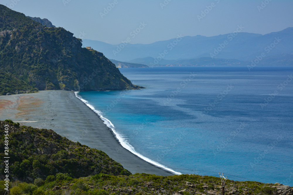 Spiaggia di Nonza, Cap Corse, Corsica