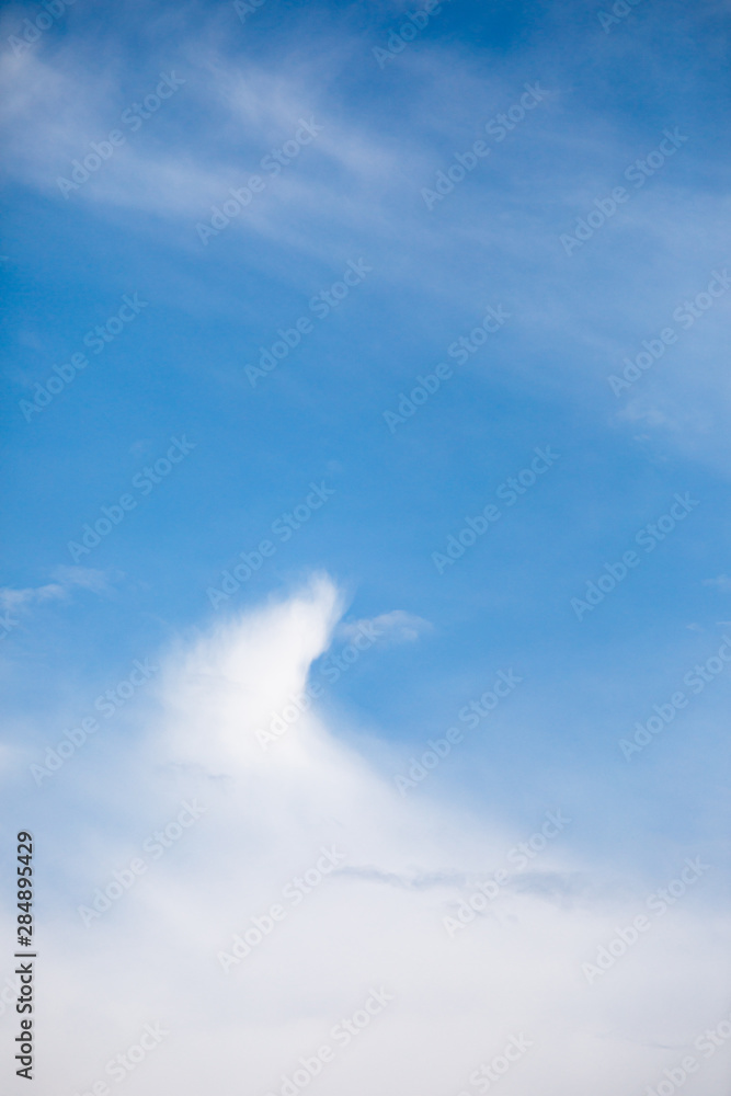 Cloudscape and blue sky at summer day Cloudscape and blue sky at summer day