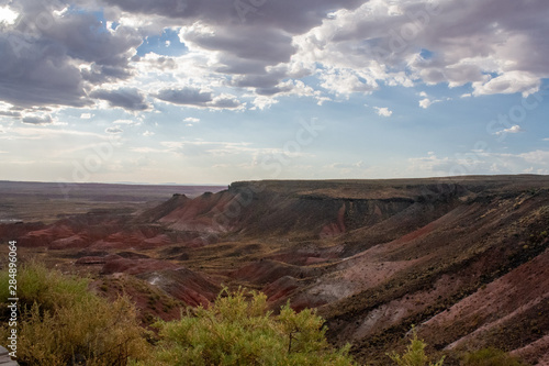Just before sunset in the Painted Desert