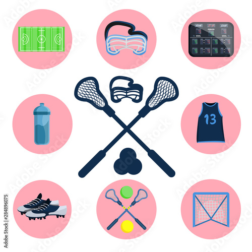 Big lacrosse set