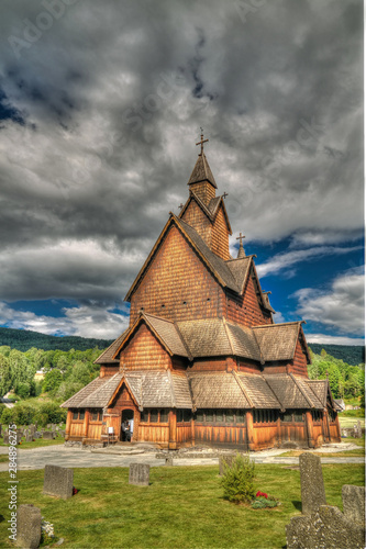 Heddal Stave Church in Notodden municipality  Norway