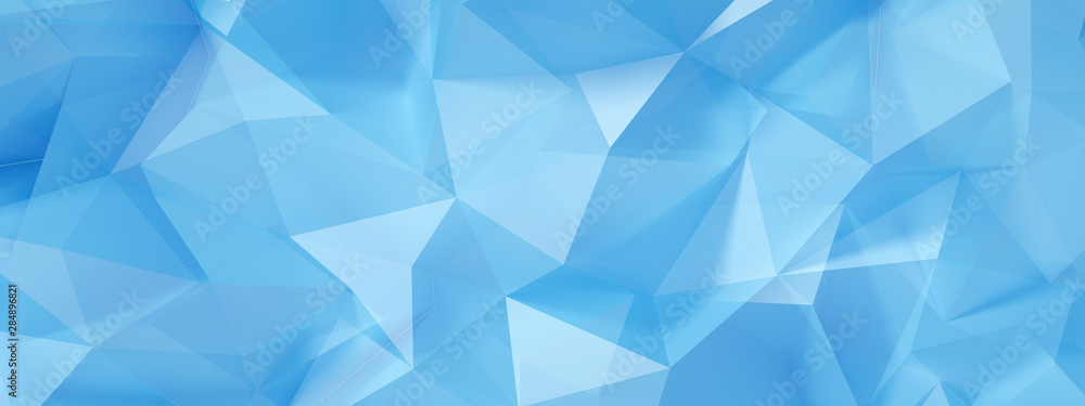 Blue, turquoise background with crystals, triangles. 3d illustration, 3d rendering. Blue, turquoise background with crystals, triangles. 3d illustration, 3d rendering.