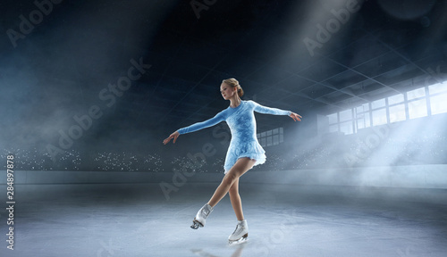 Canvas Print Figure skating.