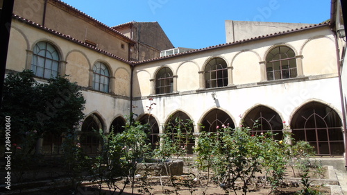 Cloister of the Minim Friars in Paola  Calabria 