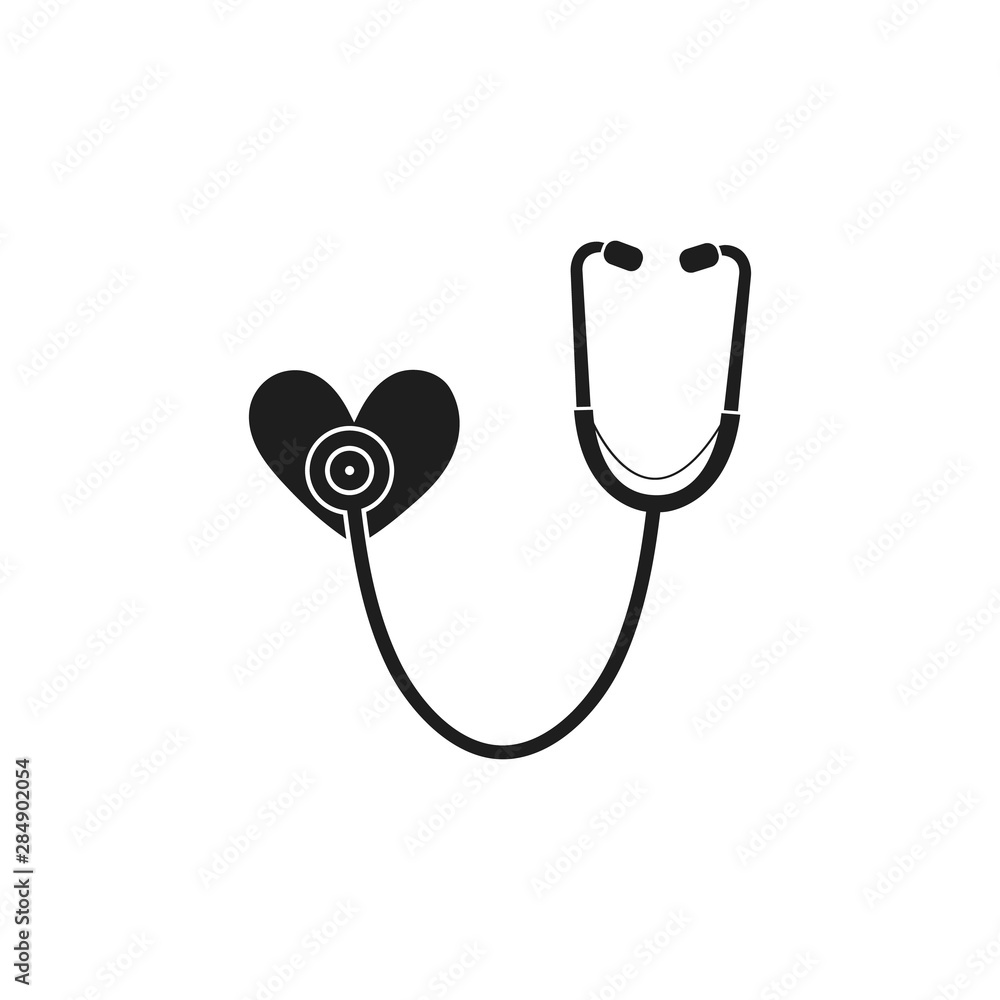 Heart Beat Icon. Flat style vector EPS. Heart Beat Icon. Flat style vector EPS.