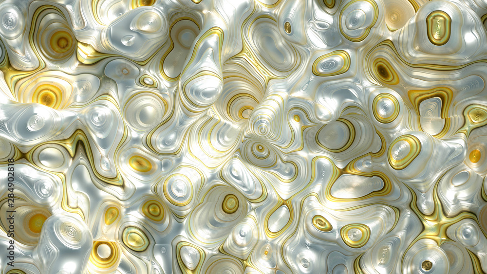 Bright, juicy abstraction background. 3d illustration, 3d rendering.