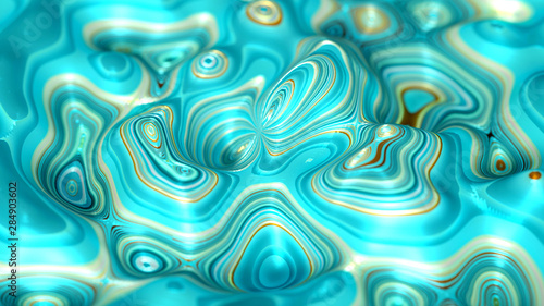 Bright, juicy abstraction background. 3d illustration, 3d rendering.