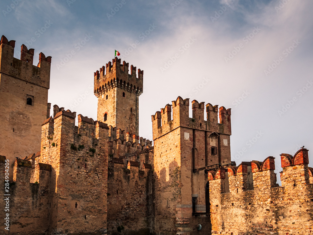 Travel to Sirmione Castle to enjoy the South of the lake Garda