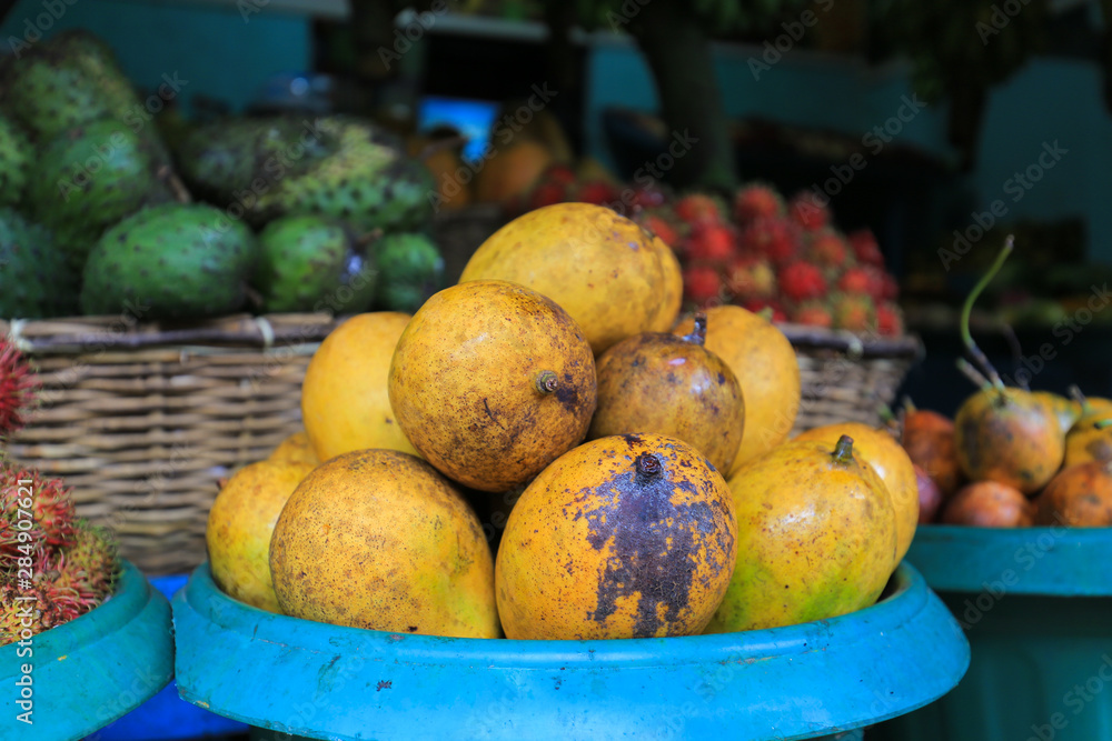Fresh mango fruit in the market