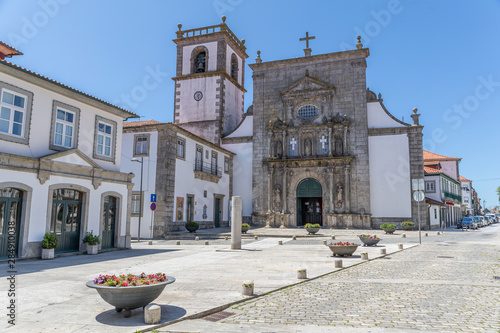 Église São Domingos à Viana do Castelo, Portugal Fototapet