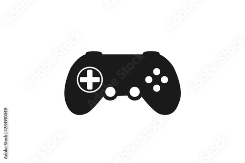 Game pad Icon, Video game / video game controlling icon trendy flat style isolated on white background