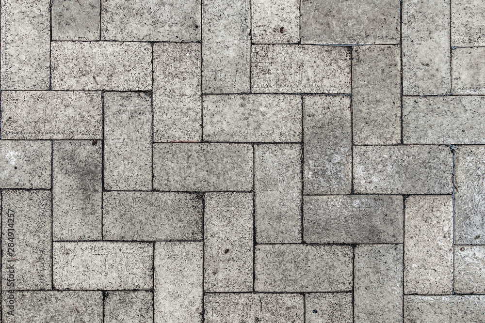 wet brick ways. look from above. texture. after the rain wet brick ways. look from above. texture. after the rain