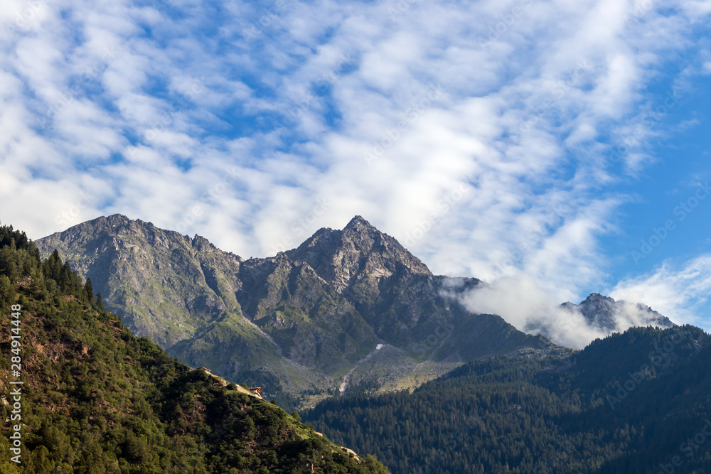Rötelspietze am Morgen, Südtirol, Alpen, Italien
