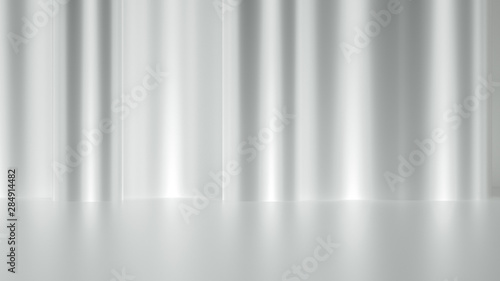 Luxury elegant curtain background. 3d illustration  3d rendering.