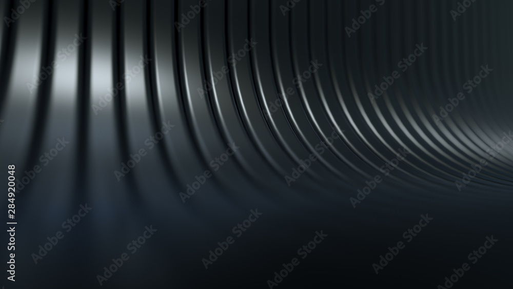 Obraz premium Beautiful studio background. 3d illustration, 3d rendering.