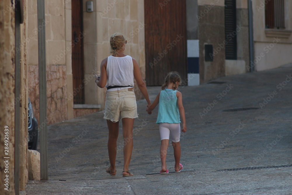 Naklejka premium Travel in Mallorca