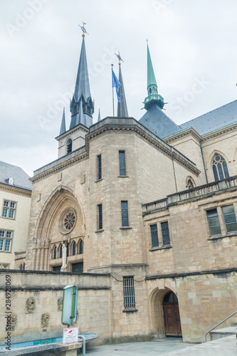 Cathedral of Our Lady in Luxembourg city.