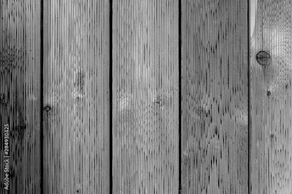 Fototapeta premium grey wooden plank made of Siberian larch background