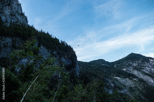 beautiful mountain landscape of totes gebirge mountains around hinterstoder