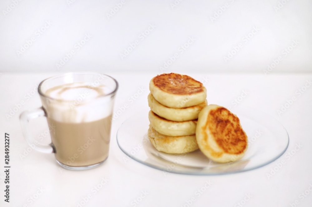 cup of coffee and cheesecakes cup of coffee and cheesecakes