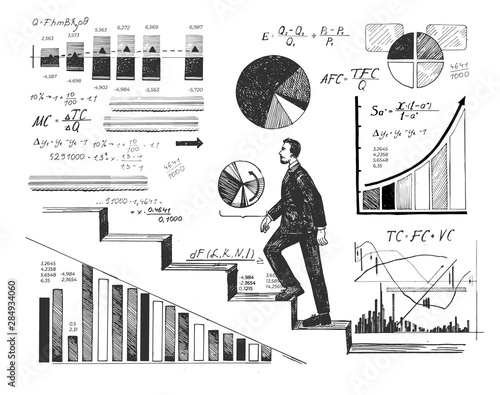 Business growth, success and progress