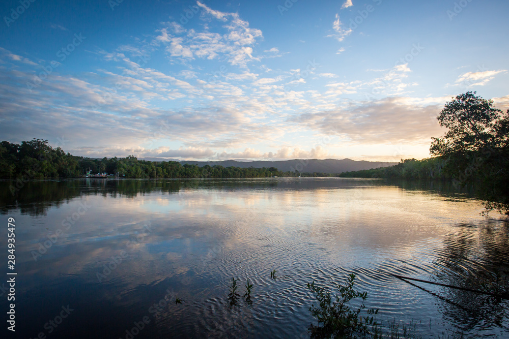 Fototapeta premium Daintree River at Sunset
