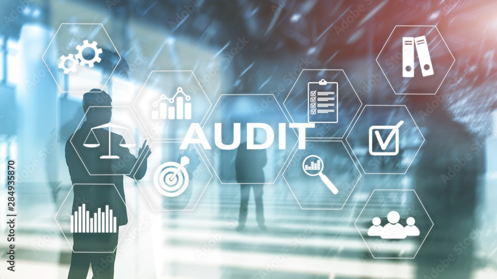 Audit business and finance concept. nalysis Annual Financial Statements, Analyze return on investment. Mixed media abstract background. Audit business and finance concept. nalysis Annual Financial Statements, Analyze return on investment. Mixed media abstract background.