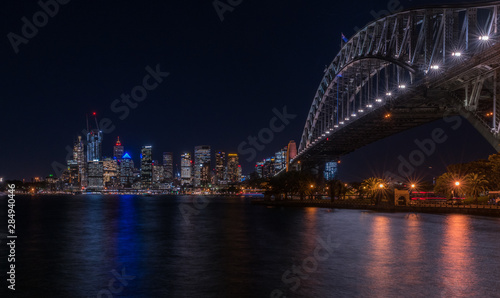 Night view of Sydney Harbour