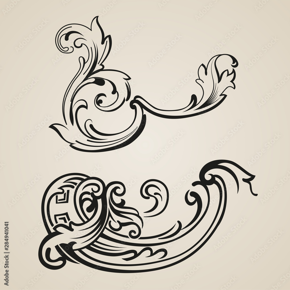 Ornamental elements Ornamental elements