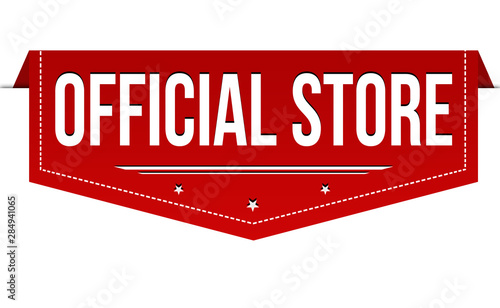 Official store banner design